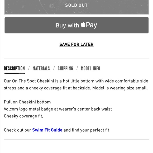 Volcom bikini bottoms - Picture 5 of 8